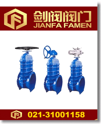 大口徑彈性座封閘閥