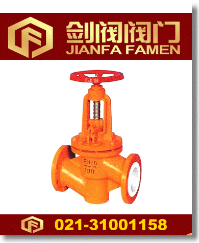 全氟衬里截止阀